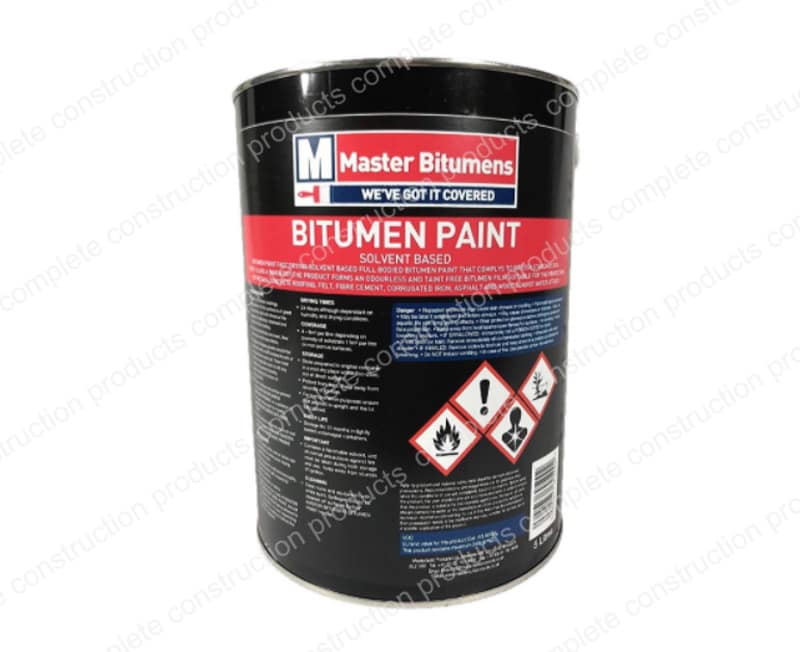 Bitumen Paint 5L & 25L Complete Construction Products